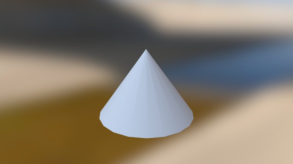 Cono - 3D model by danny-colon [633b3b0] - Sketchfab