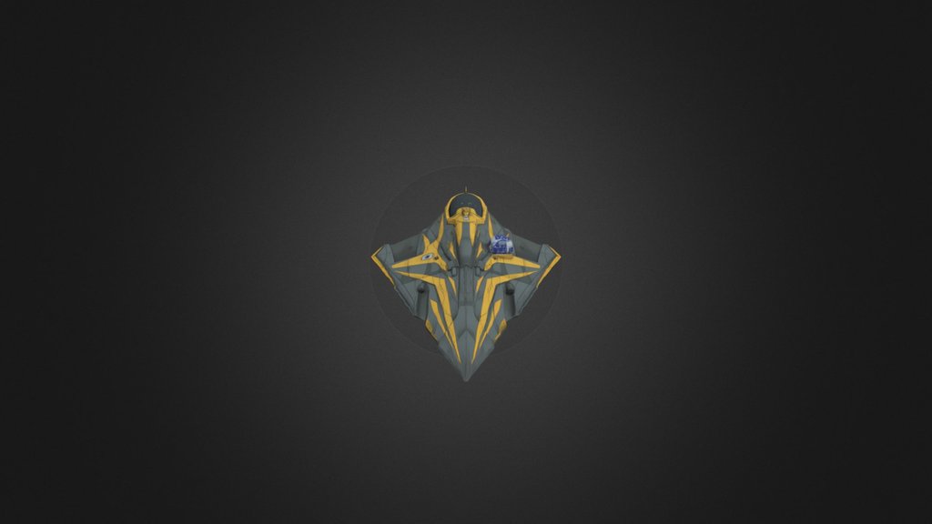 Star Wars Jedi Starfighter Delta7