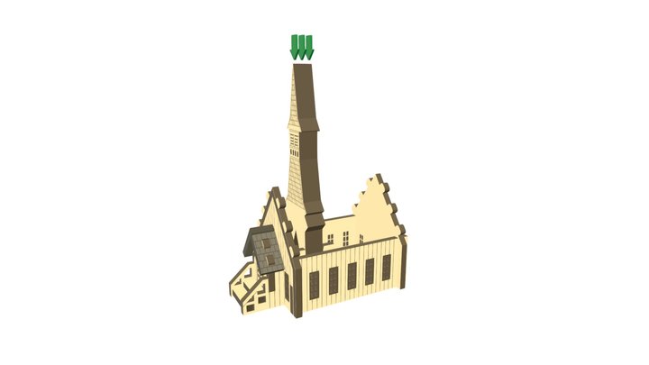 Chapel 7 3D Model