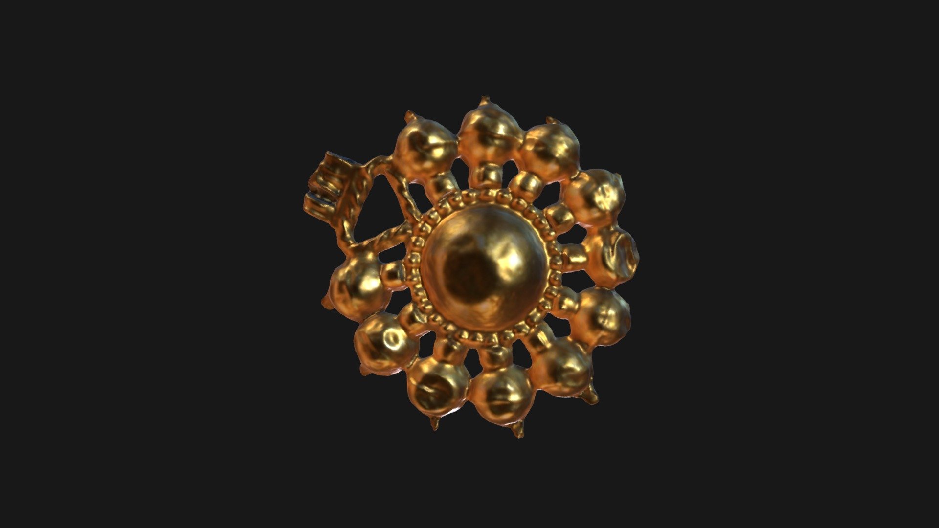 gold obj - 3D model by Wellesley College (@WellesleyCollege) [633beff ...