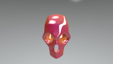 Skull 4 3D Model