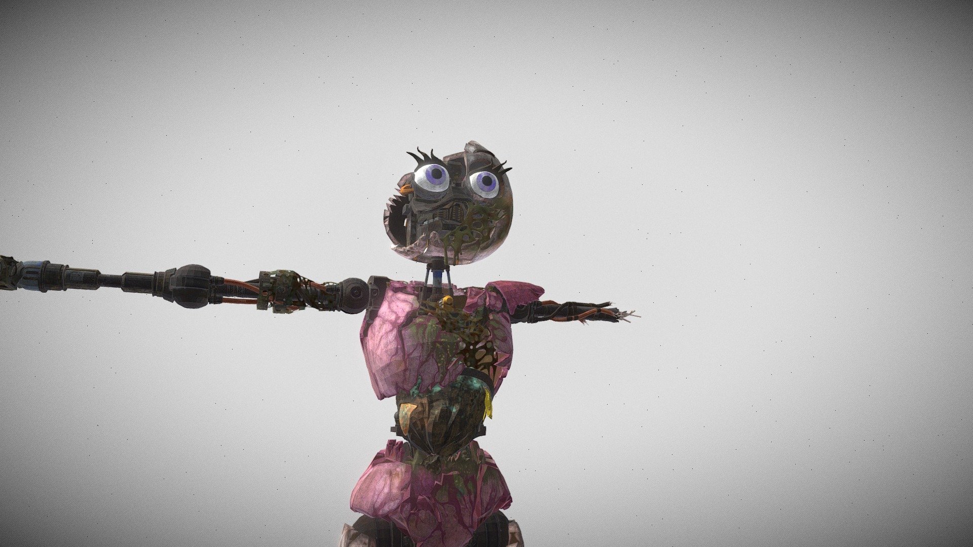 Ruin Glamrock Bonnie - Download Free 3D model by