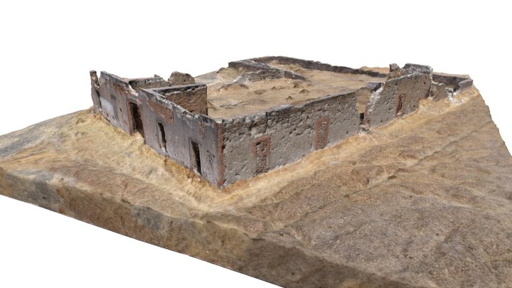 Ex hacienda San Manuel 3D Model