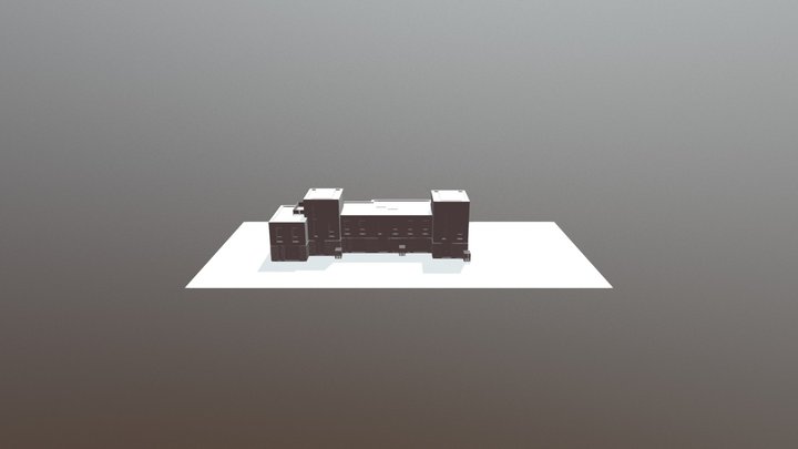 Terwijde Blok 1 2017 Dwf 3D Model
