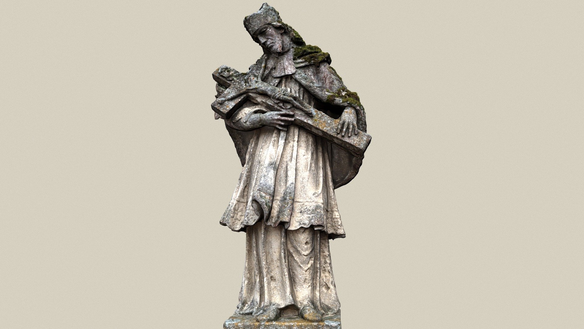Hl. Nepomuk — Sketchfab embed 3D viewer