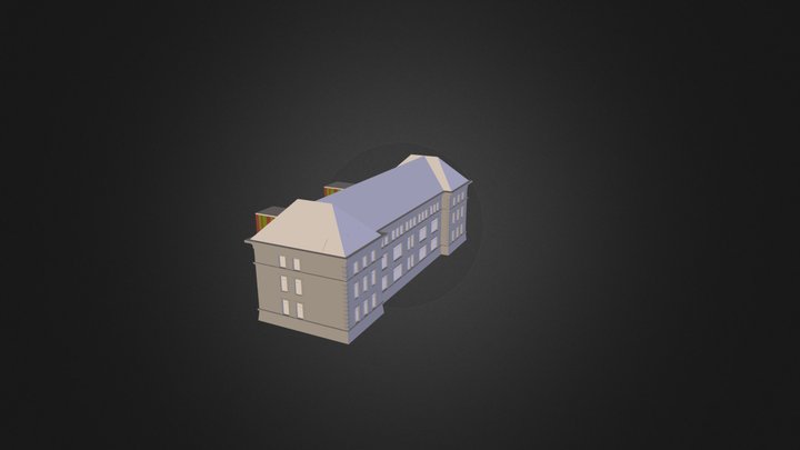 Lycée Derrière La Cantine 3D Model