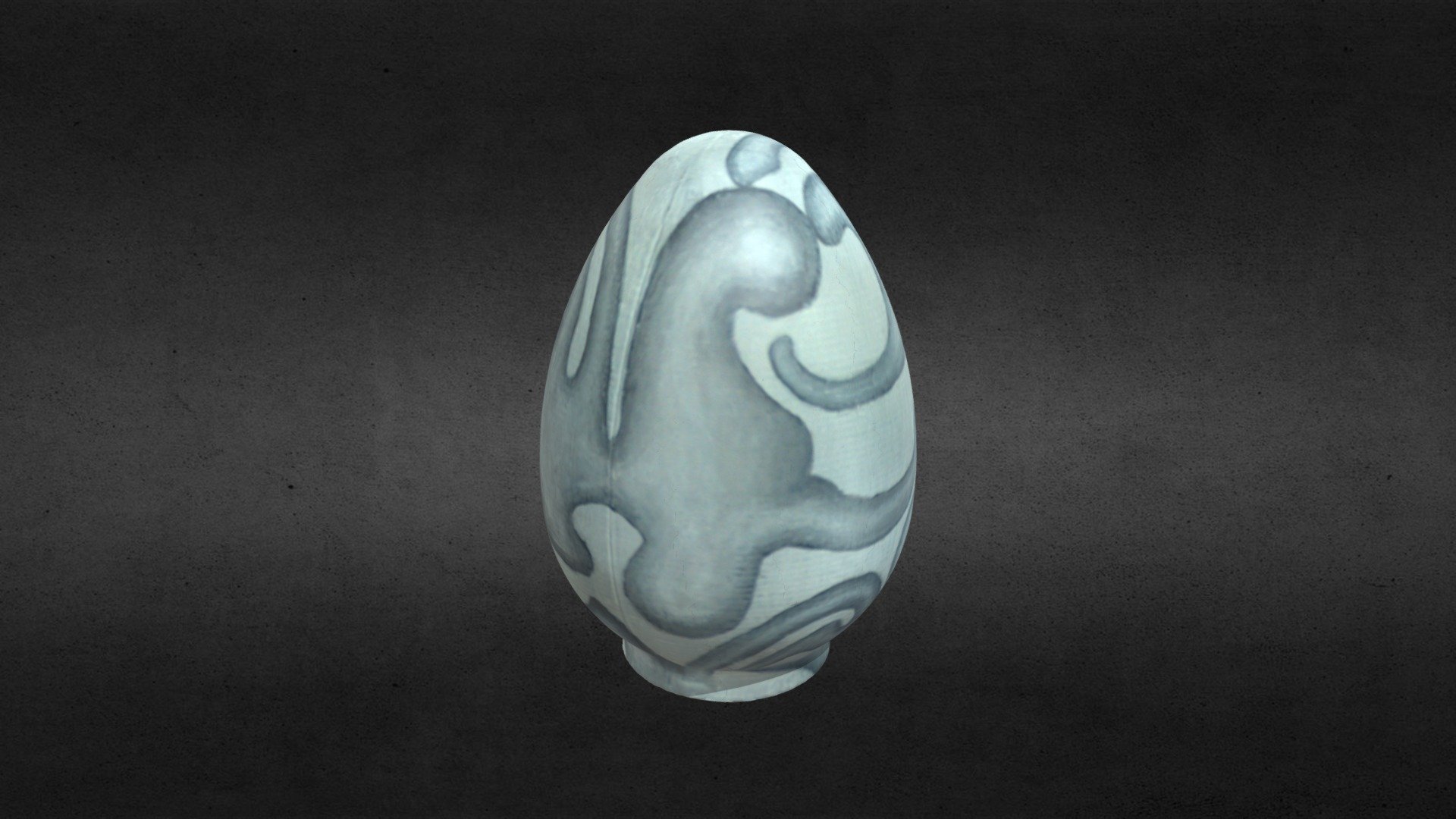 Colour Plaster Egg_Emily_Martinez_Ugas — Sketchfab embed 3D viewer