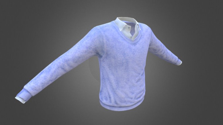 Sweater - 3D model by Jean-Luc (@Ruslan_Kokarev) [63408b1] - Sketchfab