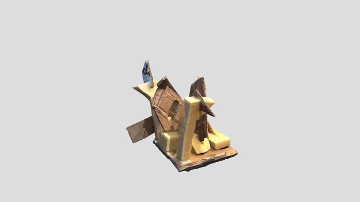 Giraffe_ Town 3D Model