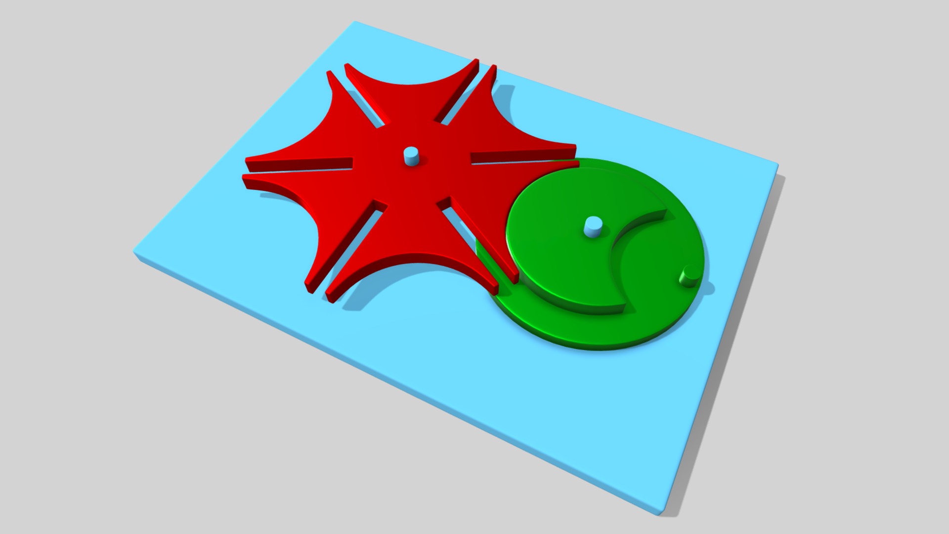 3D model Geneva Drive - This is a 3D model of the Geneva Drive. The 3D model is about icon.