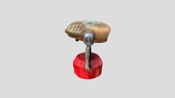 Coin operated observation binoculars 3D Model