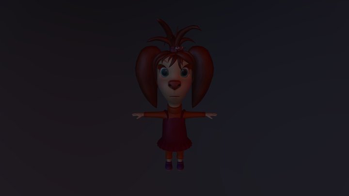 Lisa Barker,Лиза Барбоскина 3D Model