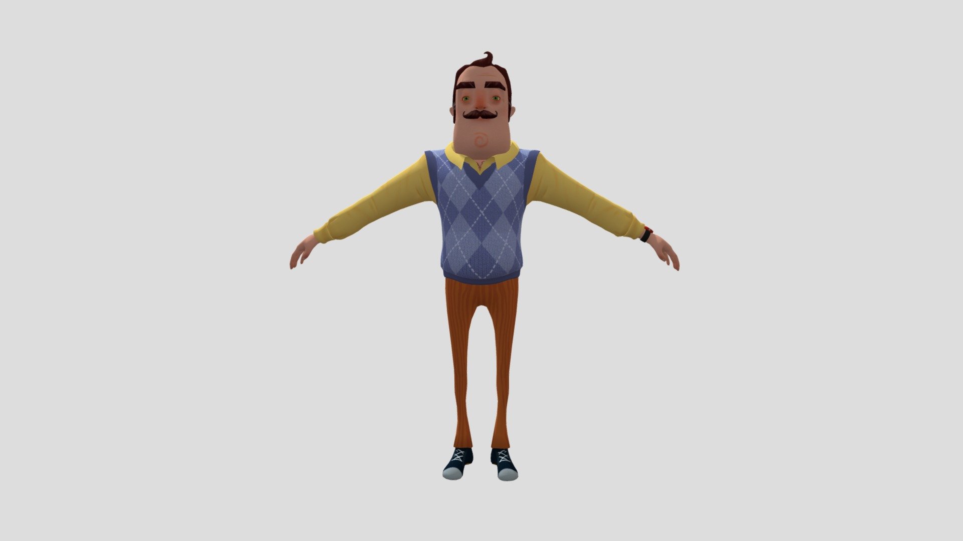 Hello Neighbor Hide And Seek The Dadneighbor Download Free 3d Model By Matt2 Mattjolly2 5954