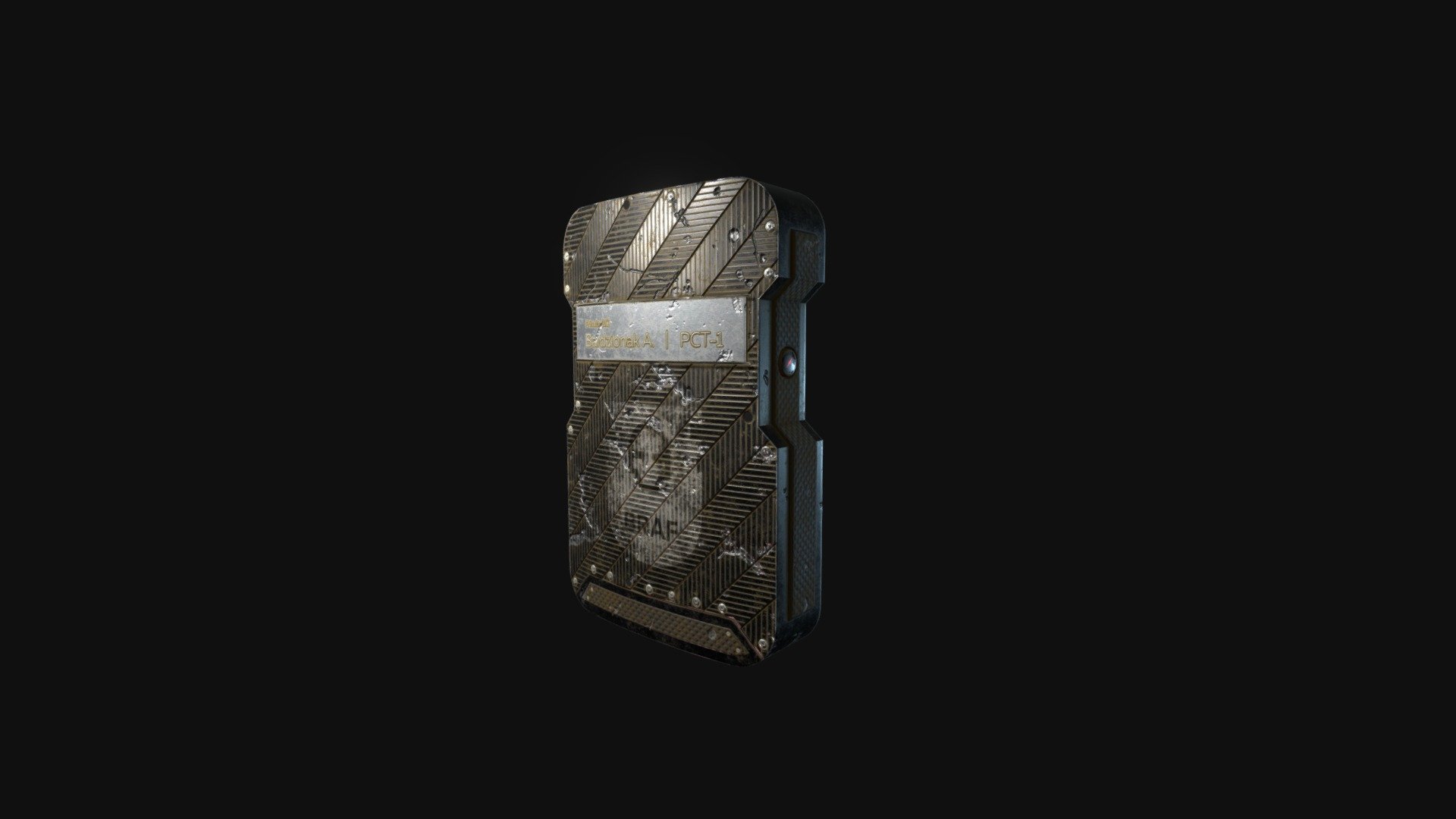 Military Sci-Fi Flask