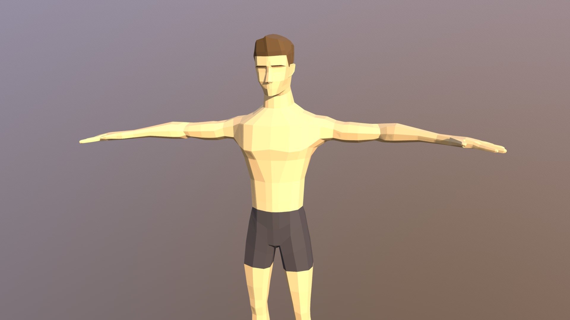 Low Poly Male Character Free Download Download Free 3d Model