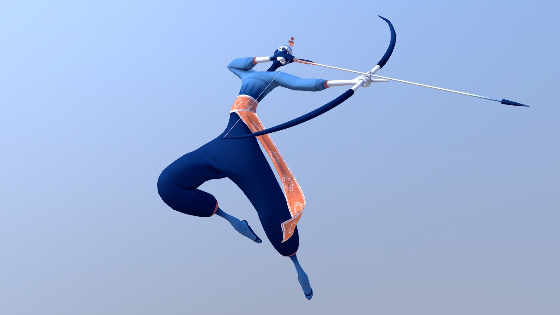 Archer 3D model by jan2bex [63456ea] Sketchfab