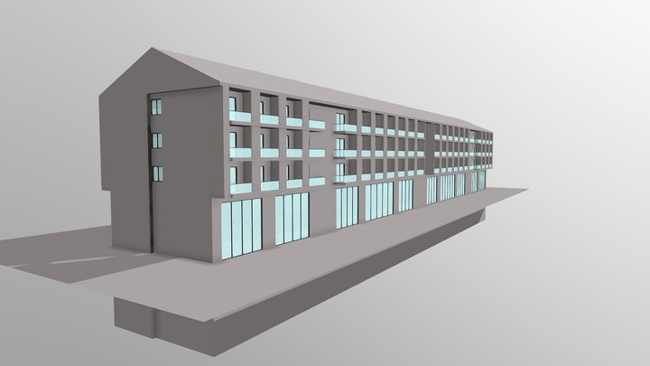 Çolaklı Lojman 3D Model