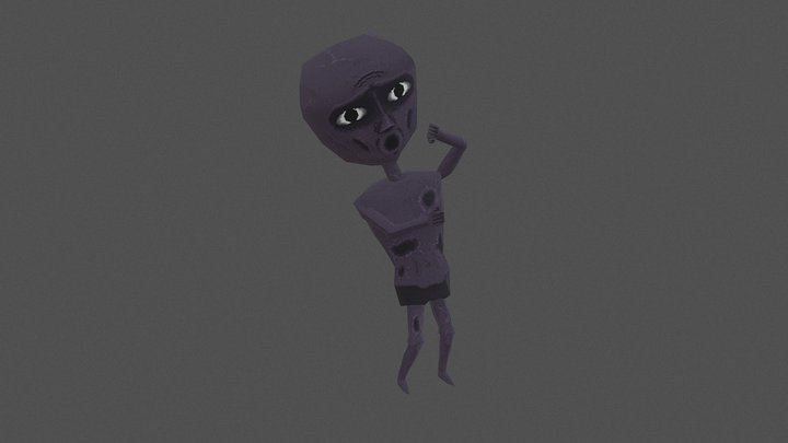 Fantasma - Character from LÍNEA 0 3D Model