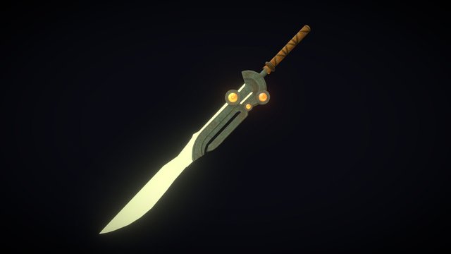Baten Kaitos, Kalas's sword 3D Model