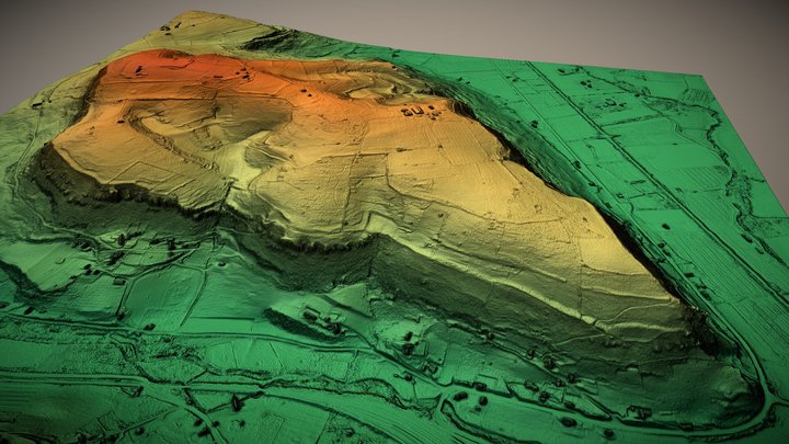 Uxellodunum (France) – Modèle 3D gratuit STL