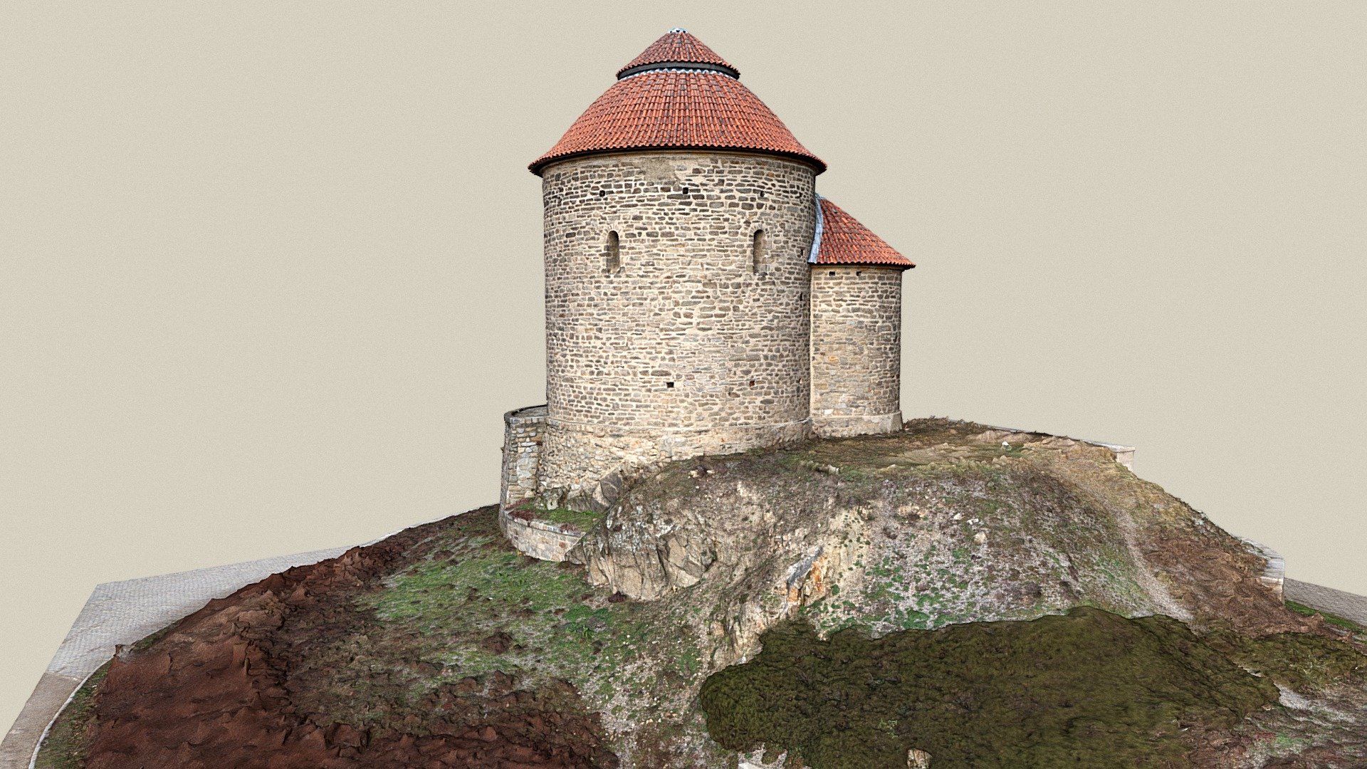 Katharinenrotunde — Sketchfab embed 3D viewer