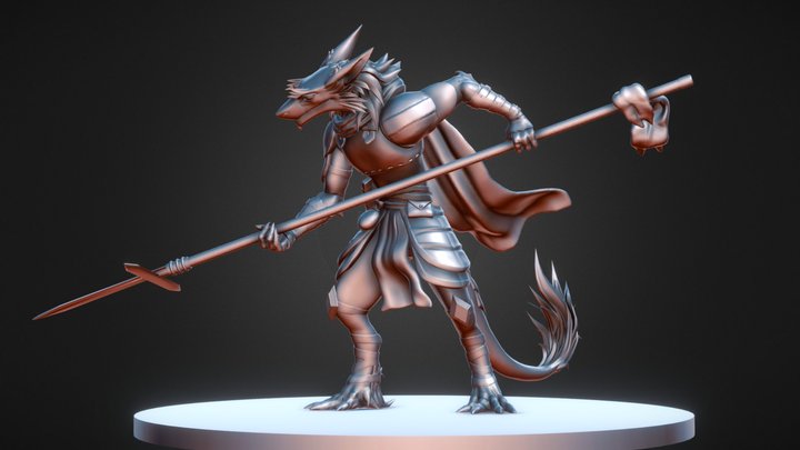 Sergal 3D Model