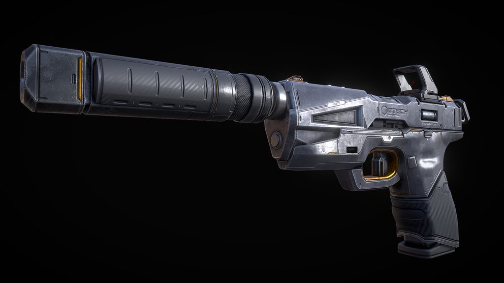 SCIFI 9MM PISTOL