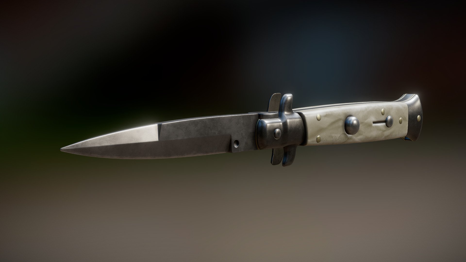 Stiletto Knife - Buy Royalty Free 3D model by j3d (@j3dm) [634767a]