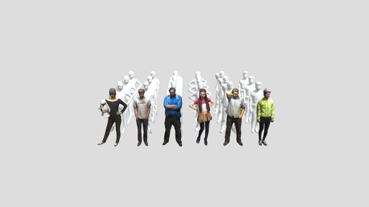 Wip-lowpoly-people-2 3D Model