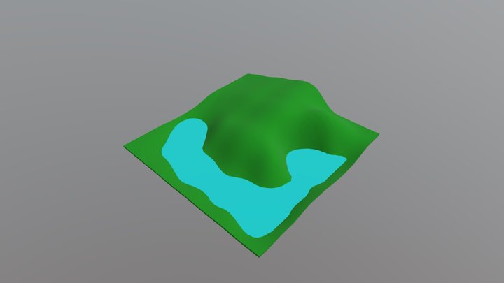 Island 3D Model