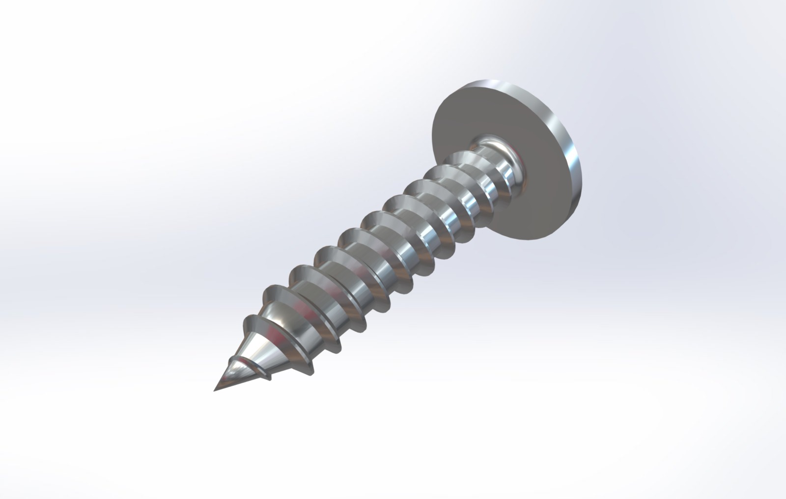 No 10 X 1/2" Flange Pozi Self Tapping