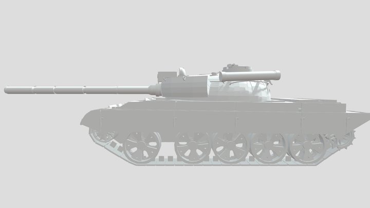 T-55AM [DENIED] 3D Model