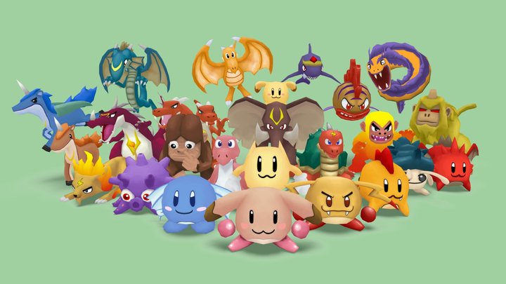 Bomberman Karabons 3D Model