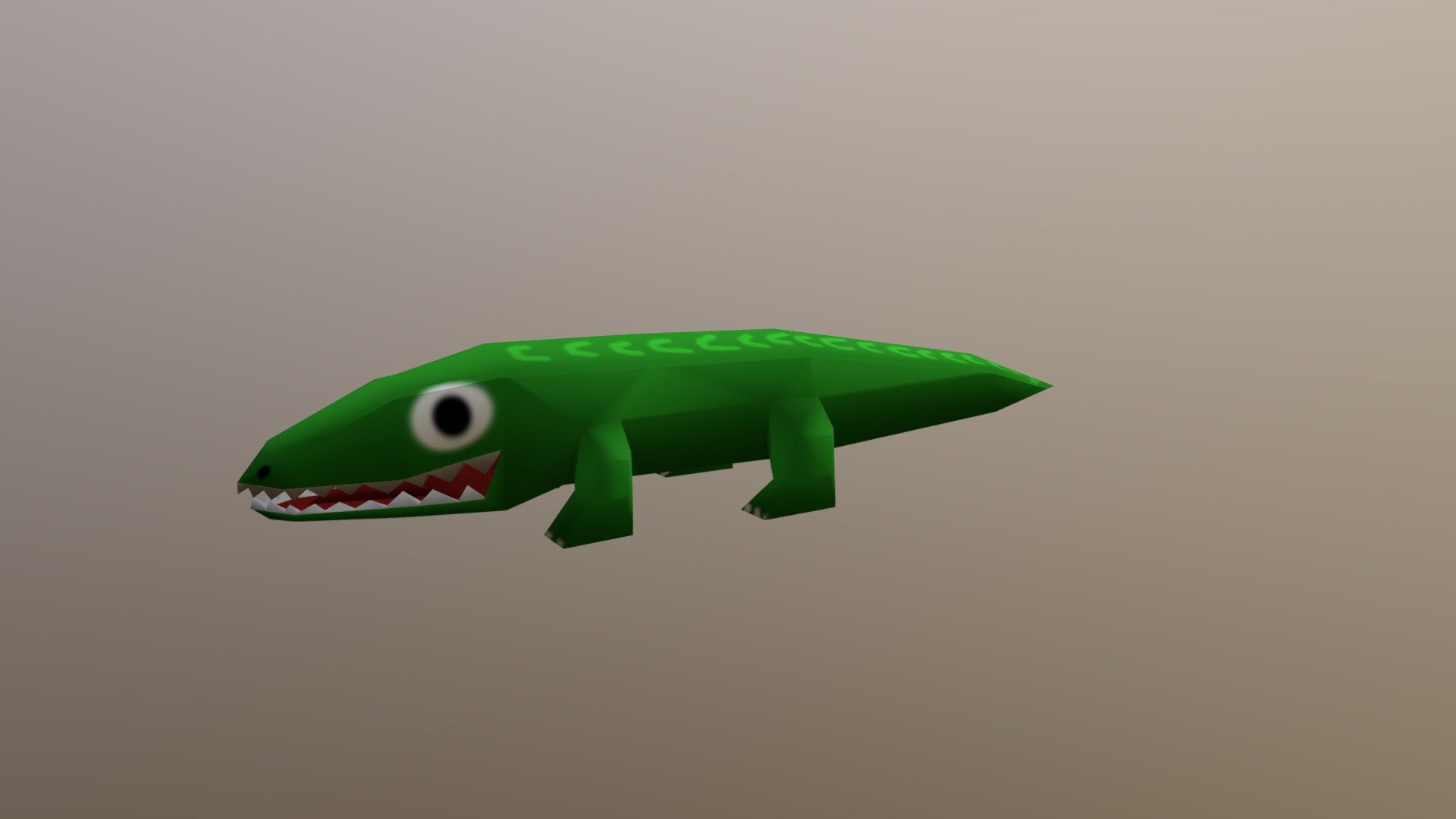 Crocigator - Download Free 3D model by k0bold [634a321] - Sketchfab