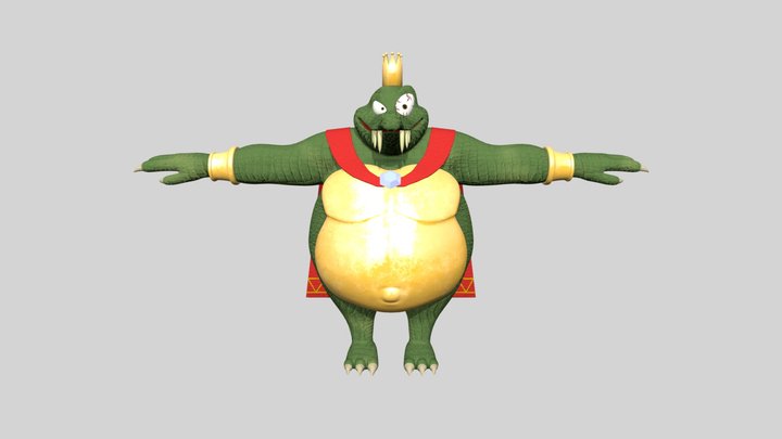 King K Rool model 3D Model