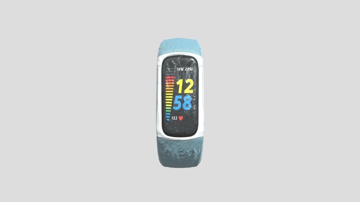 Fitbit Charge Display 3D Model