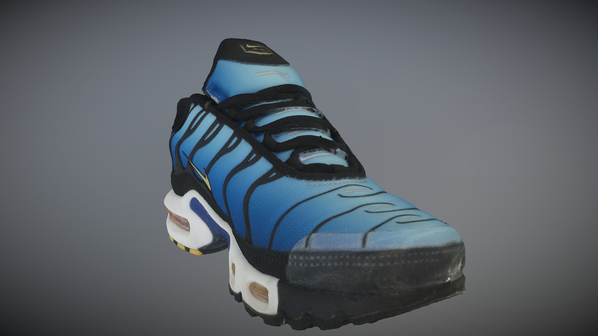 3D model Nike Air TN - This is a 3D model of the Nike Air TN. The 3D model is about a pair of shoes.