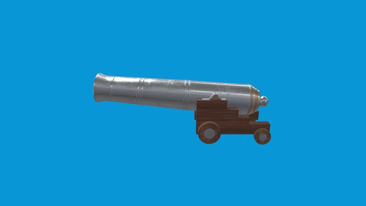 Cannon design 3 3D Model