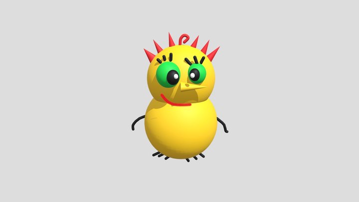 Miss Spider 3D Model