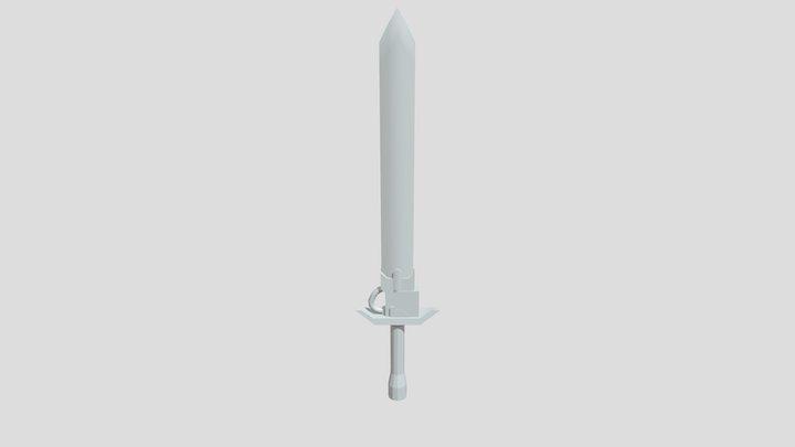 Force Sword 3D Model