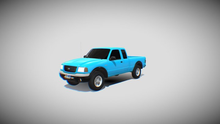 Ford Ranger 2002 – Modello 3D gratuito STL