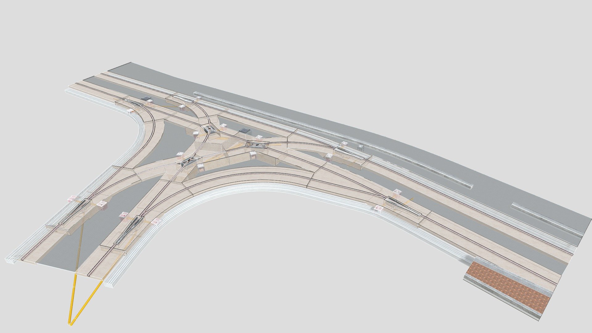 Linea Tram SIR 2 e 3 Padova — Sketchfab embed 3D viewer