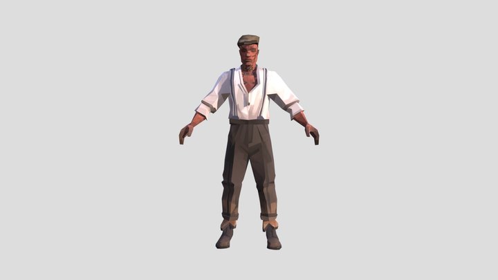 Harper - Sailor 3D Model