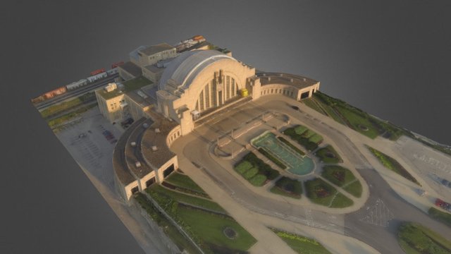 Union Terminal 3D Model