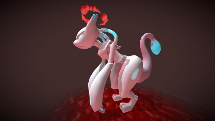 Gigantimax Mewtwo 3D Model