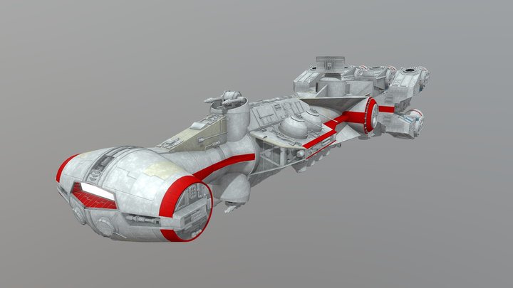 Star Wars; CR90 Corvette 3D Model