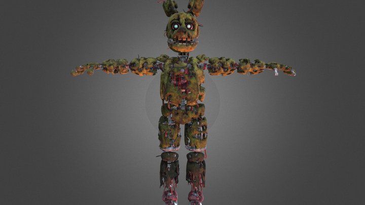 FNaF 3 - A 3D model collection by jayboe1123 - Sketchfab