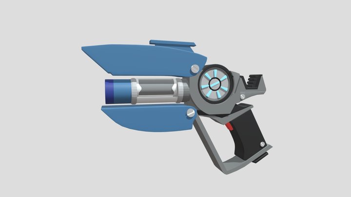 Slugterra Blaster (X-Duty Takedown) 3D Model