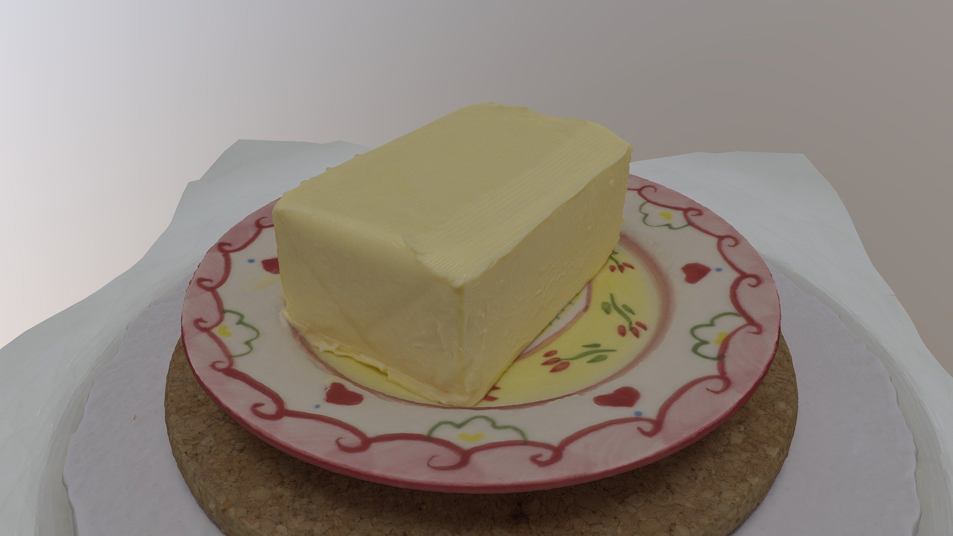 Butter On Plate V1