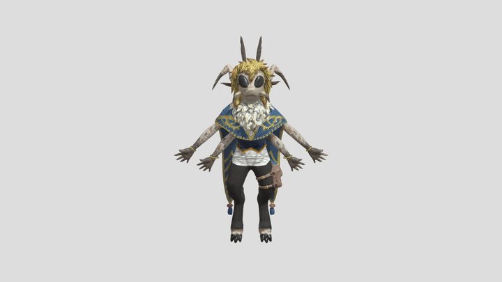 Morii character 3D Model